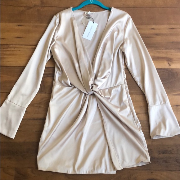 Cotton Candy Dresses & Skirts - CottonCandyLA champagne color dress size M.